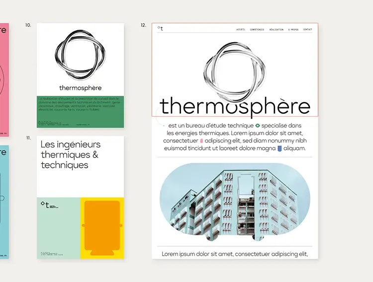 Dernières affiches pour l'entreprise thermosphère. Format mobile