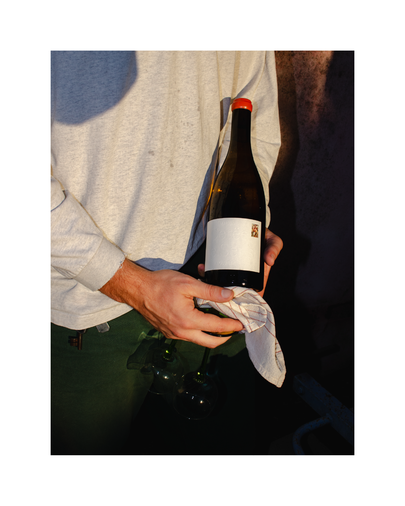 shooting étiquette bouteille de vin 5