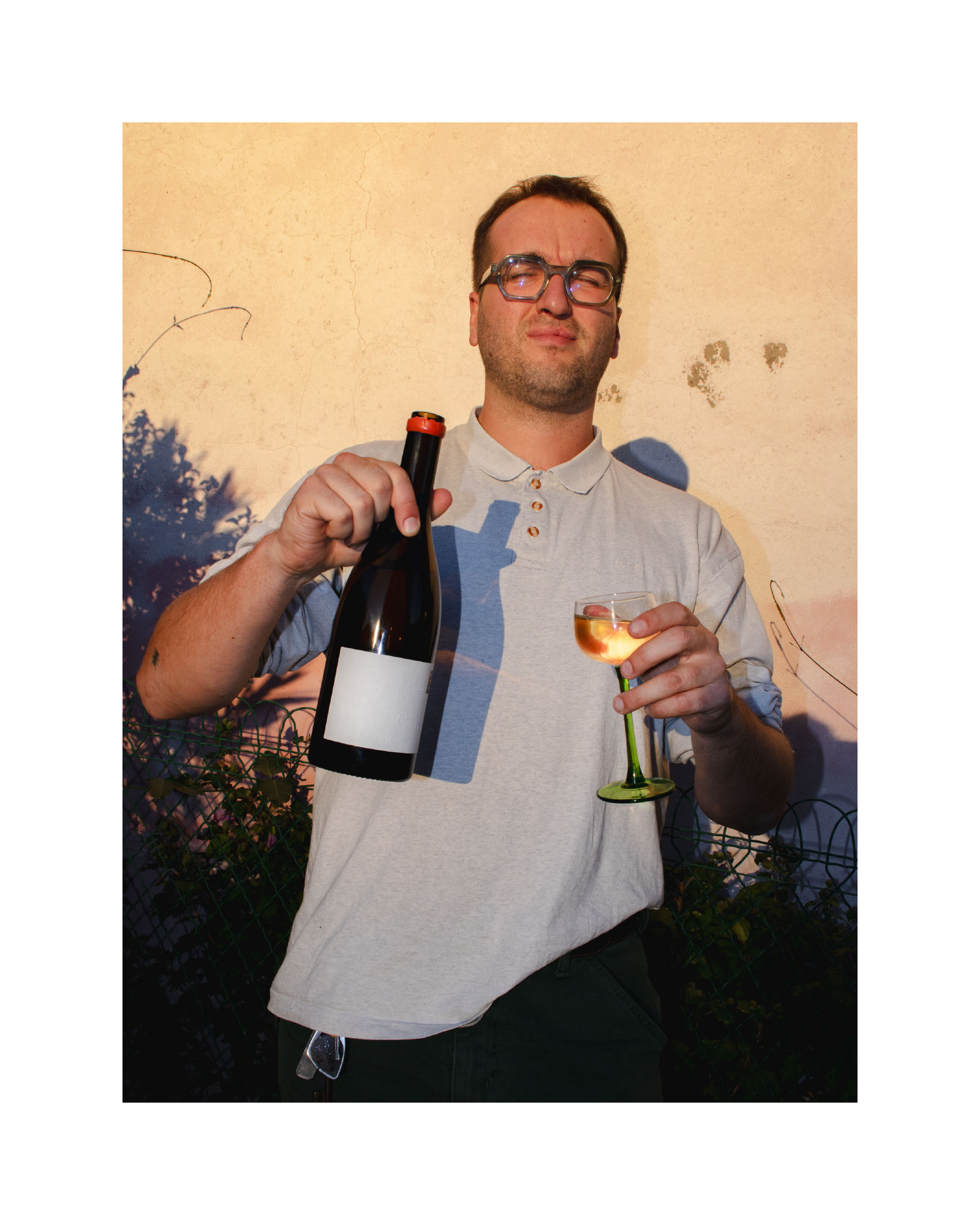 shooting étiquette bouteille de vin 7